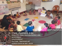 Anganwadi children learning through play